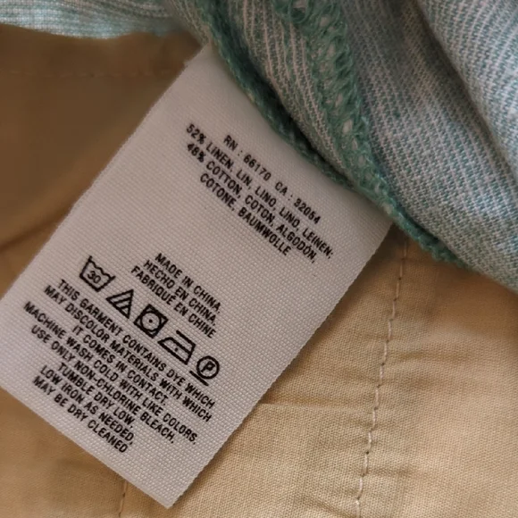 NWT Pilcro Light Green Wide Leg Pants Size 2/26 - Picture 9 of 9